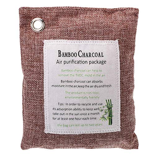 Bolsa De Carbón Activo De Bambú Air Bamboo Charcoal Bag Purify Fresh Active Purifier Mold Olor Kit 200G -B