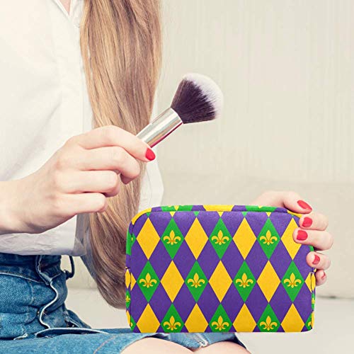 Bolsa de maquillaje personalizada para brochas de maquillaje, bolsas de aseo portátiles para mujeres, bolso cosmético, organizador de viaje de carnaval