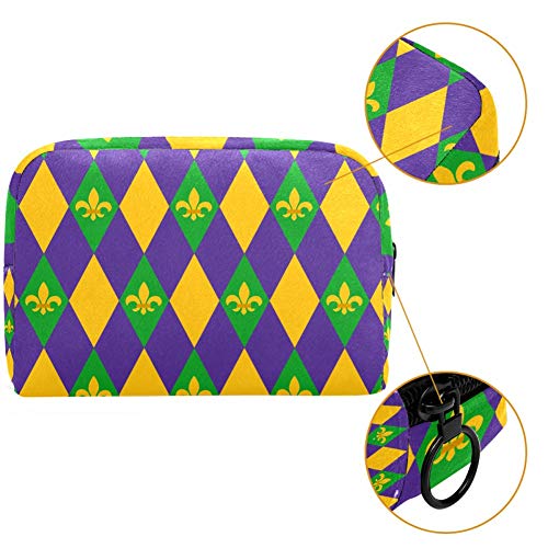 Bolsa de maquillaje personalizada para brochas de maquillaje, bolsas de aseo portátiles para mujeres, bolso cosmético, organizador de viaje de carnaval