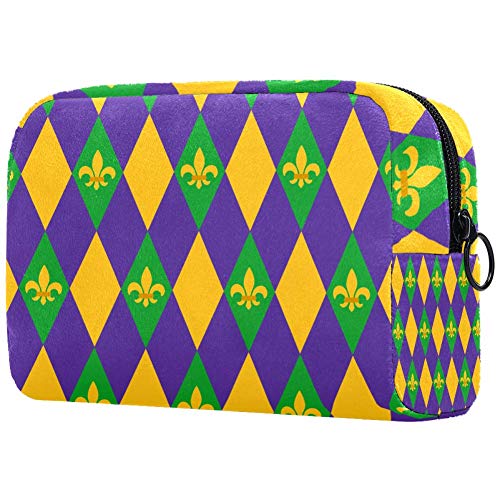 Bolsa de maquillaje personalizada para brochas de maquillaje, bolsas de aseo portátiles para mujeres, bolso cosmético, organizador de viaje de carnaval