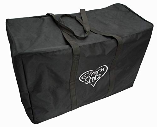 Bolsa de transporte Elternstolz de color negro para cochecitos de niños y asientos infantiles, por ejemplo, para Joie Litetrax