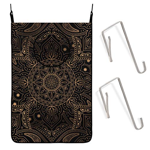 Bolsa Para Cesto De Ropa Colgante Para Colgar, 1 Paquete, Mandala Oriental Royal, Contenedor De Almacenamiento De Ropa Sucia, Cestas Para Lavar, Libro De Juguete, Soporte Para Ropa, Para Puerta, Pared
