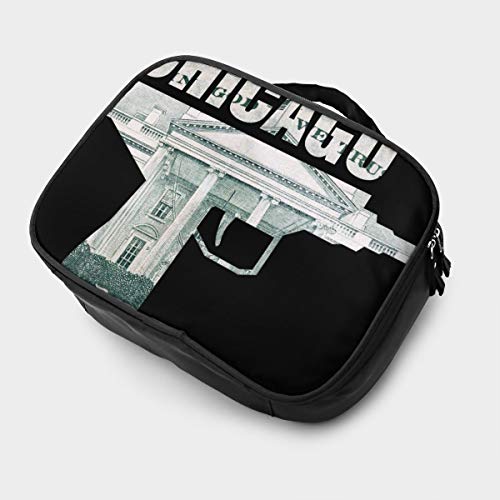 Bolsas de cosméticos para viajes de mujeres, Florida State Flag USA. Estuche de formato vectorial