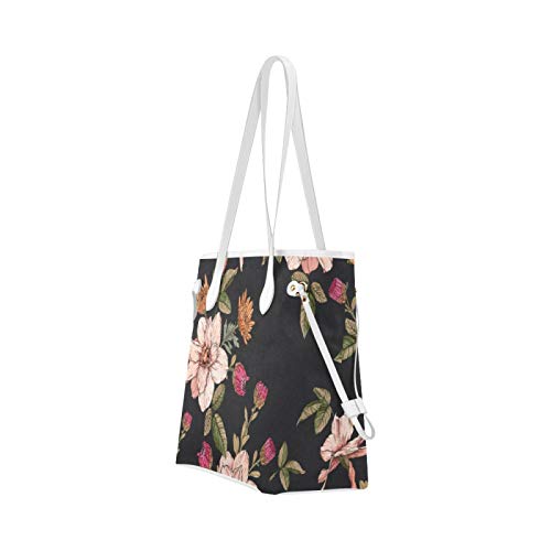 Bolsas de viaje Hombro Narciso Flor Salvaje Bolsa de mano Bolsos de mano Gran capacidad Resistente al agua con asa duradera