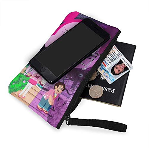 Bolso de mano con diseño de espinilla de Steven Universe para hombre y mujer, con cremallera