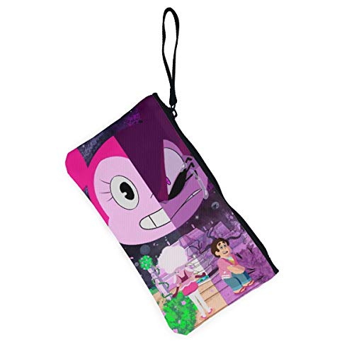Bolso de mano con diseño de espinilla de Steven Universe para hombre y mujer, con cremallera