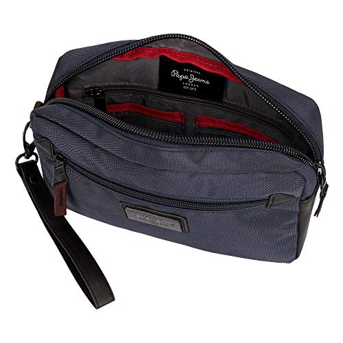 Bolso de Mano Pepe Jeans Lambert Azul, 24 cm