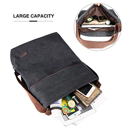 Bolso Mochilas Mujer Casual, JOSEKO Niña Lona Multifuncional Antirrobo Bolso de Cuero de Gran Capacidad Bolsas de Hombro Mochila