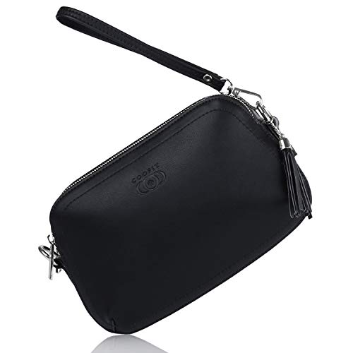 Bolsos de Mujer, COOFIT Bolsos Pequeños Bolsos Bandolera Mujer Crossbody Bolsos Negro
