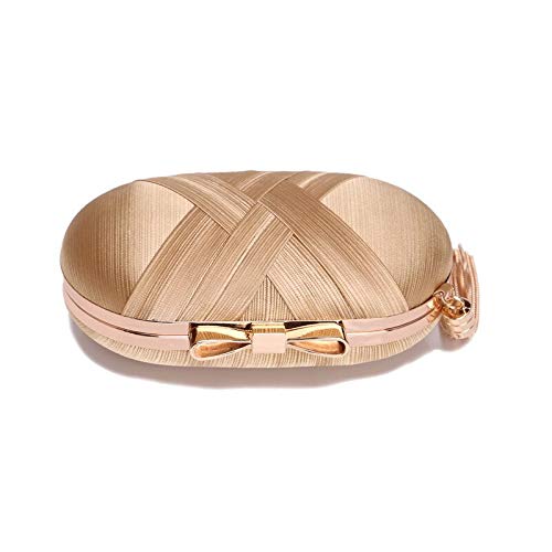 Bolsos Mujer Embrague Bolso De Noche Moda Damas Borla Monedero Banquete De Boda Mujer Bolsos Oro