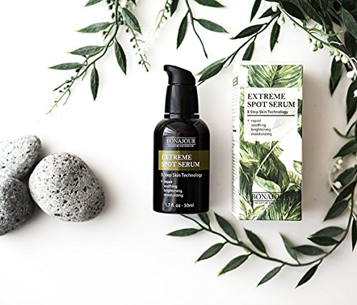 BONAJOUR Extreme oscuro suero reparaciones puntuales las mejores cicatrices de acné reparación clara y abrillantadores y eliminar el acné 1.7fl.oz suero