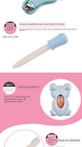 BOROK Corte de uñas para niños y Lima de uñas para niños Gratis,Conjunto de manicura de Tablero de esmeril de Doble Cara para limas de uñas de bebé/Juego de manicura para Recortar uñas Manicura