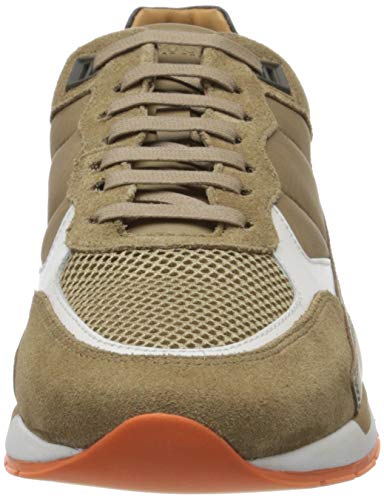 Boss Element_Runn_ltmx2, Zapatillas para Hombre, Beige (Open Beige 288), 43 EU