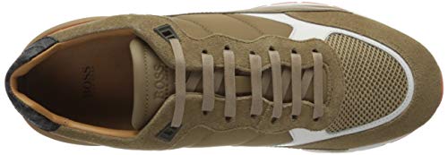 Boss Element_Runn_ltmx2, Zapatillas para Hombre, Beige (Open Beige 288), 43 EU