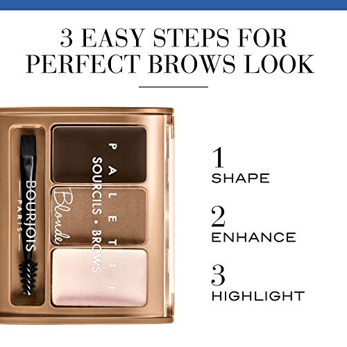 Bourjois Brow Palette Kit para cejas Tono 1 Blonde - 4.5 gr