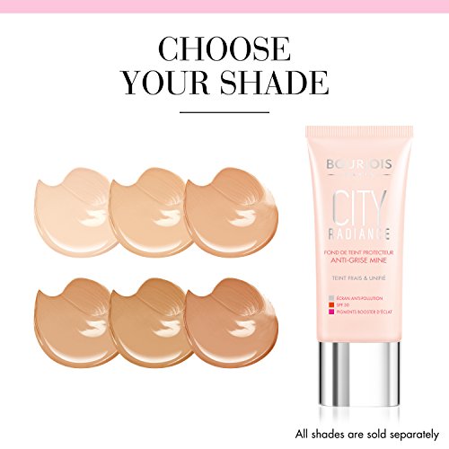 Bourjois City Radiance Base de Maquillaje Tono 06 Light tan - 49 gr.