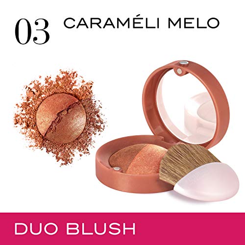 Bourjois Fard Joues Duo Blush Colorete Tono 3 Caraméli melo - 2.4 gr