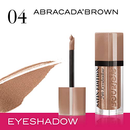 Bourjois Satin Edition Sombra de Ojos Líquida Tono 4 Abracada’brown - 28 gr