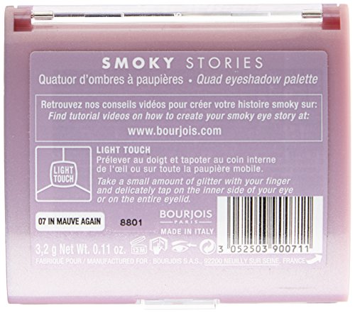 Bourjois Smokey Stories Sombra de ojos Tono 7 In mauve again - 40 gr.