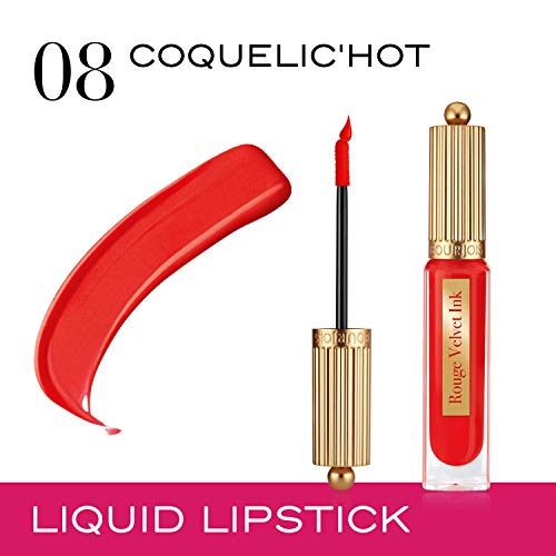 Bourjois Velvet Ink Lip, Labial Liquido, Tono 008 30 g