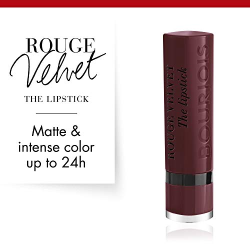 Bourjois Velvet The Lipstick Barra De Labios Tono 026 (French Opéra), 2.3 gr