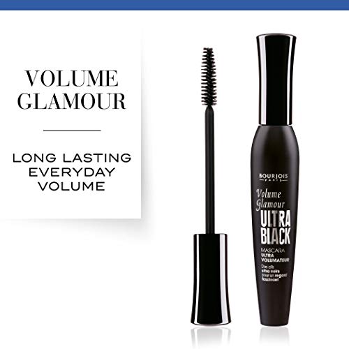 Bourjois Volume Glamour Ultra Black, - Máscara de PestañaS, Negro, 12 ml