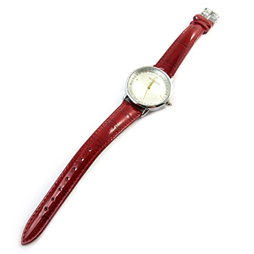 Box muestra + pulsera 'Morgan'negro de plata rojo.