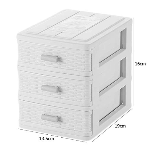 BOX Multi-Capa de la Piel Del Cajón Joyero de Tipo Cosmético Del Almacenaje de la Caja Plástica Simplicidad de Escritorio Del Lápiz Labial Productos para el Cuidado de Almacenamiento Cuadro de Visual