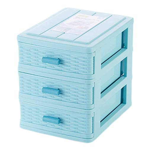 BOX Multi-Capa de la Piel Del Cajón Joyero de Tipo Cosmético Del Almacenaje de la Caja Plástica Simplicidad de Escritorio Del Lápiz Labial Productos para el Cuidado de Almacenamiento Cuadro de Visual