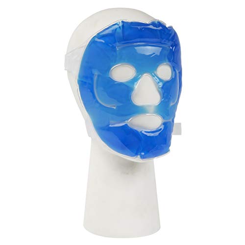 Bramble 5 Máscara de Gel Facial Frio, Antifaz Refrescante| Relajante, Reutilizable| Use Calor o Frío para Aliviar el Dolor, Ojos Hinchados, Ojeras, Dolores de Cabeza, Migrañas, Resacas, Fiebre.