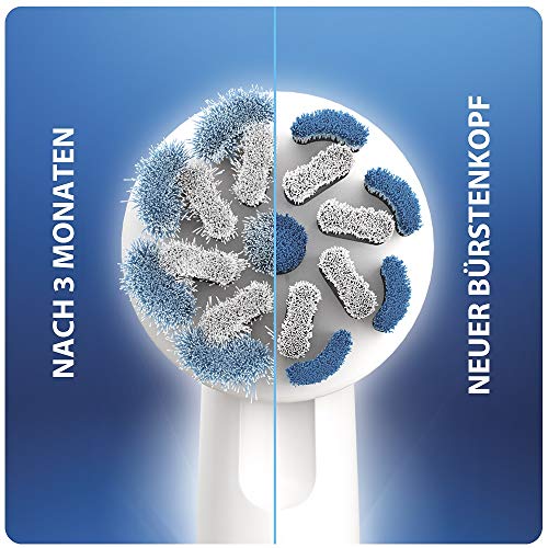 Braun Oral-B 4210201325840 Sensitive Clean - Cabezales para cepillo de dientes eléctrico (tecnología de cerdas ultrafinas, 10 unidades)