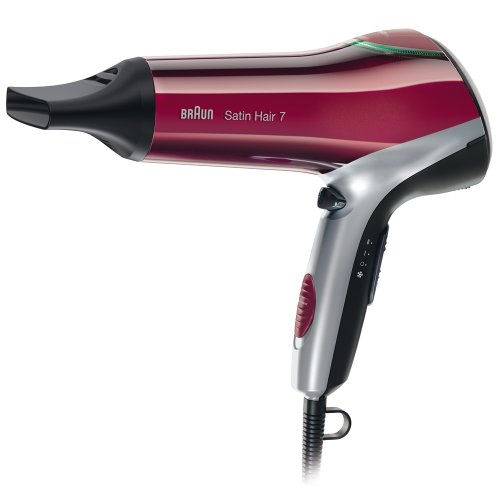 Braun Satin Hair 7 HD-770 - Secador de pelo teñido, color rojo