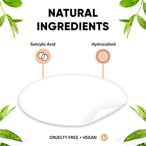 Breakout + aid - Parches para acné y granos (48 Parches) | Vegano | Con Ácido salicílico | Hidrocoloide para Tratamiento de Espinillas