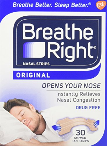 Breathe Right Nasal Strips, Small /Medium-30 ct. by Breathe Right