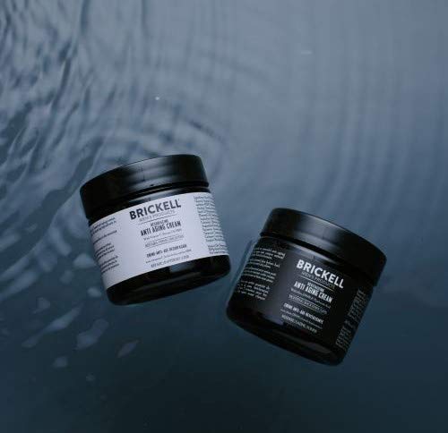 Brickell Men's Day and Night Anti Ageing Cream Rutina, Natural y Orgánica (Sin Perfume)