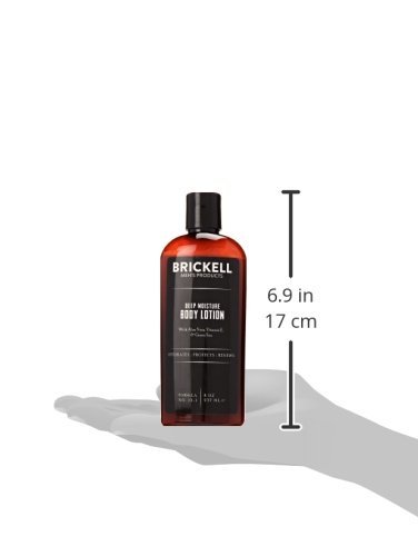 Brickell Men's Products – Loción Corporal de Hidratación Profunda para Hombres - 8 oz - Natural y Orgánica - 237 ml