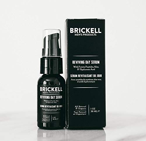 Brickell Men's Products – Serum Antiedad Revitalizador de Día para Hombres – Natural y Orgánico (Sin fragancia) – 29 ml