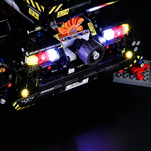 BRIKSMAX Kit de Iluminación Led para Lego Technic Grúa Todoterreno, Compatible con Ladrillos de Construcción Lego Modelo 42082, Juego de Legos no Incluido