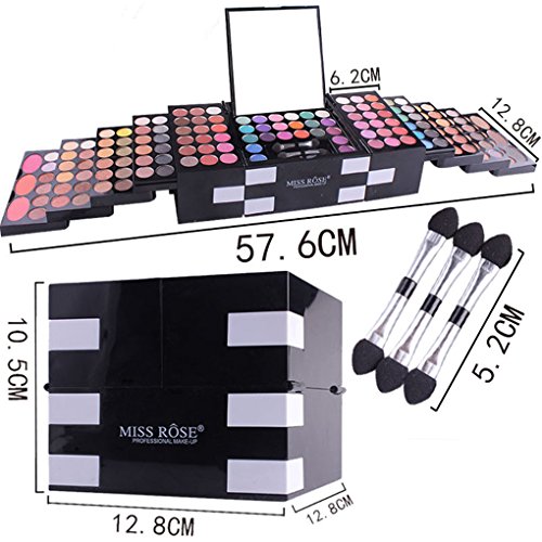 BrilliantDay 148 color paleta de sombra de ojos Blush Corrector Kit Belleza maquillaje Set