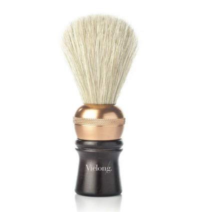 BROCHA AFEITAR ESPAÑOLA PELO DE CABALLO BLANCO - VIELONG