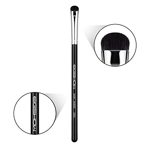 Brocha Maquillaje, pincel de sombra de ojos EIGSHOW, pincel de maquillaje de ojos pequeños Shader corto para sombra de ojos Smokey Eye - Pincel de precisión para ojos, calidad premium (E806)