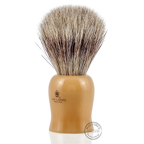 Brocha Vie-long 14092 de Afeitar pelo tejón y caballo mango madera