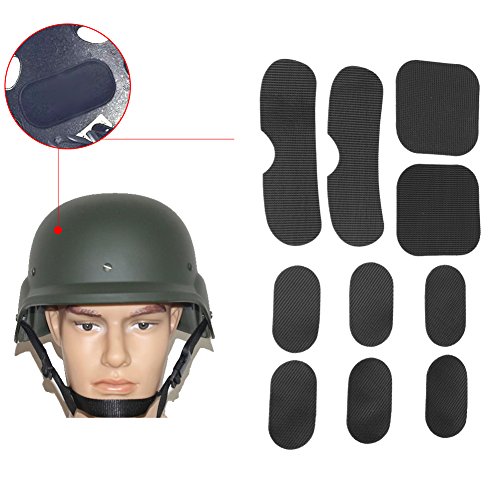 Broco Almohadillas de Casco para Exteriores, Foam Airsoft Helmet Protective Pad Cojines 19pcs / Set Soft and Durable EVA Foam Helmet Pads Almohadilla de Espuma Accesorios de Repuesto