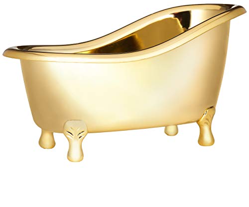 BRUBAKER 'Aloe Vera Love' Set de regalo de baño con bañera oro, 6 piezas