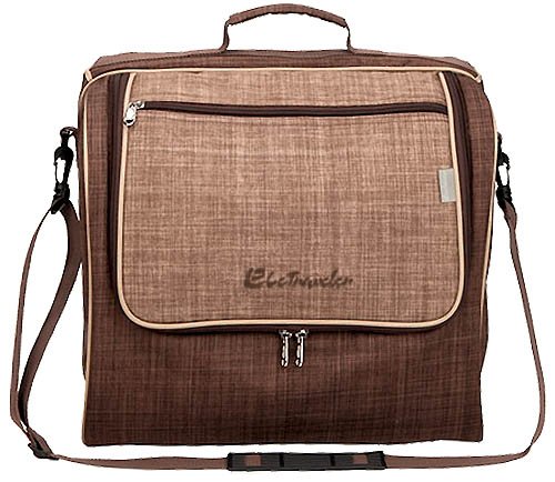 BRUBAKER para 4 Personas Marrón 35,5 × 24,5 × 33 Cm Bolsa de Hombro con Compartimento Refrigerante