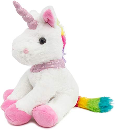 BRUBAKER Peluche Suave - Unicornio - Alto 21 cm - Blanco