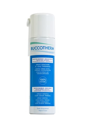 Buccotherm Spray aliento fresco dental 100% Agua termal de castéra Verduzan, primer tratamiento de agua termal para dientes y encías