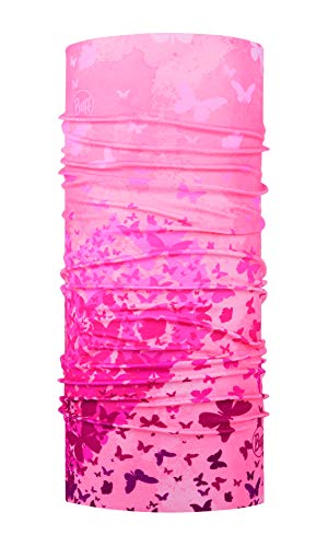 Buff Child Butterfly Tubular Original Junior, Niñas, Pink, Talla Única