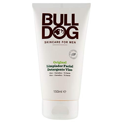 Bulldog Cuidado Facial para Hombres - Gel Limpiador Facial , Fórmula Original , Cuidado Masculino , 150 ml