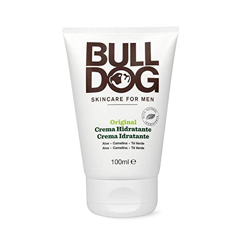 Bulldog Cuidado Facial para Hombres Hydration PACK - Kit Hidratación de Cara y Labios, Incluye Crema Hidratante Original 100 ml + Bálsamo Labial 4 g + Gorra de Regalo, Verde